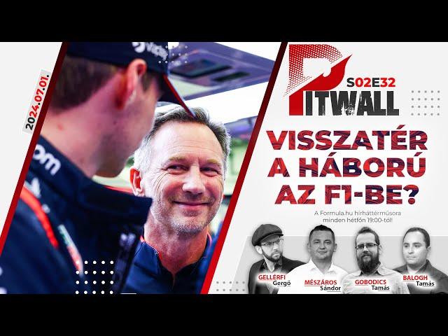 Pitwall: Visszatér a háború az F1-be? (S02E32)