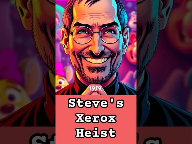 Steve Jobs Xerox Heist #apple #history #stevejobs #siliconvalley #computer #success