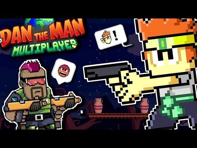 BEST COMEBACK EVER IN DAN THE MAN MULTIPLAYER!  @Gameontom Plays #Dantheman #DanTheManGame