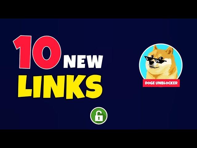 10 New Working Doge Proxy Links | Unblocked Websites for School Chromebook 2024