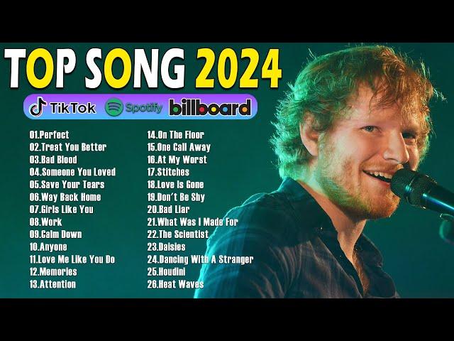 Ed Sheeran, Adele, Rihanna, The Weeknd, Dua Lipa, Maroon 5, Bruno Mars - Billboard Top 50 This Week