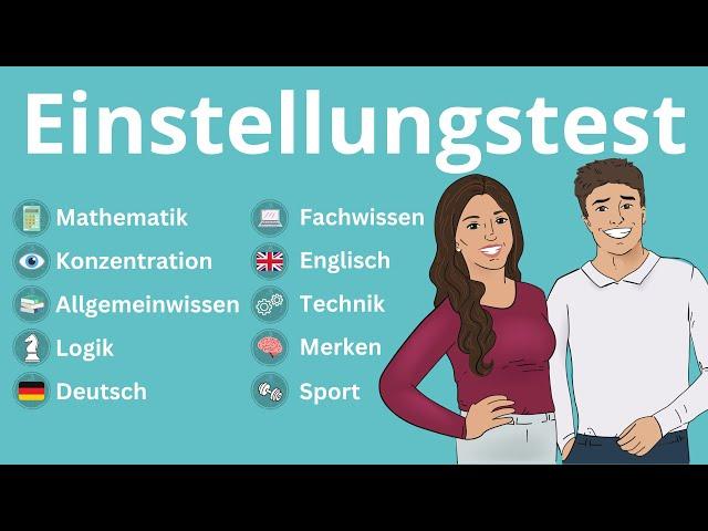 Einstellungstest Ausbildung 2025 | die 10 wichtigsten Aufgaben