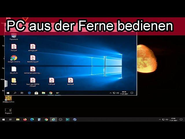 Remote Desktop Verbindung unter Windows 10 einrichten – PC fernsteuern Anleitung