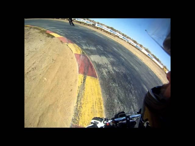 DIY Electric bicycle racing Gas an Electric bicycles, Grange Raceway April 7 2012 Heat #1