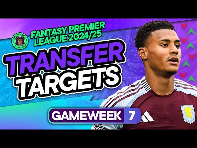 MY FPL GW7 TRANSFER TARGETS ️ Johnson of Spurs + Palmer Essential? | Fantasy Premier League 2024/25