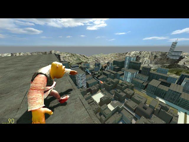 I Jumping buildings to escape from shrek (ESPECIAL 1000 SUBS)