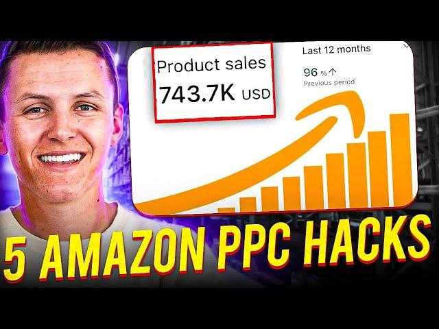 5 Amazon FBA PPC Hacks to INCREASE Sales in 2024!!