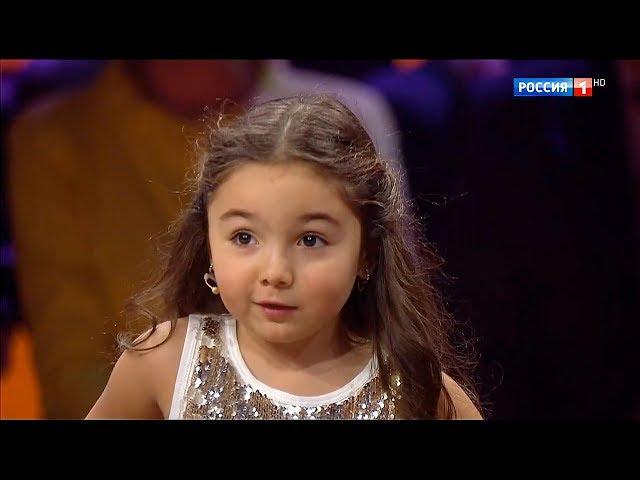 Daniela and famous Afric Simone in a Russian TV-Show, "Hello, Andrey!"
