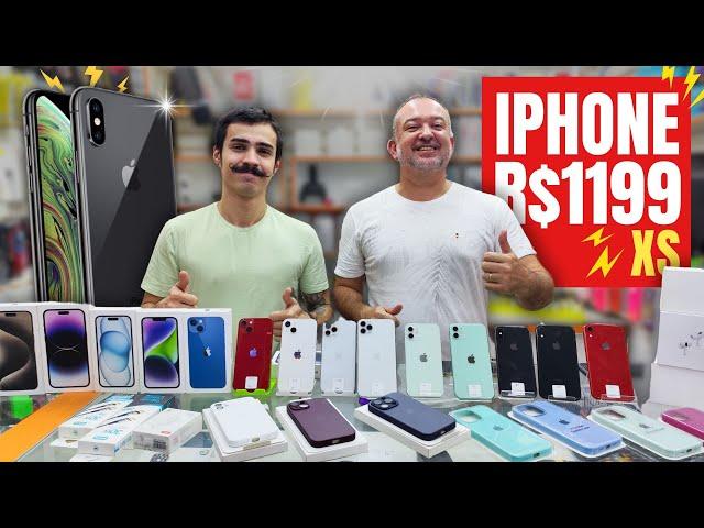 IPHONE XS R$1199 ESSE PREÇO NÃO ACHA EM LUGAR NENHUM - ATUALIZAÇÃO DE PREÇOS.