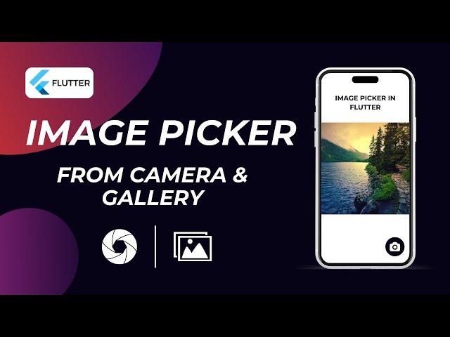 Flutter Tutorial - Image Picker from Gallery and Camera [2025] - Pick Image flutter