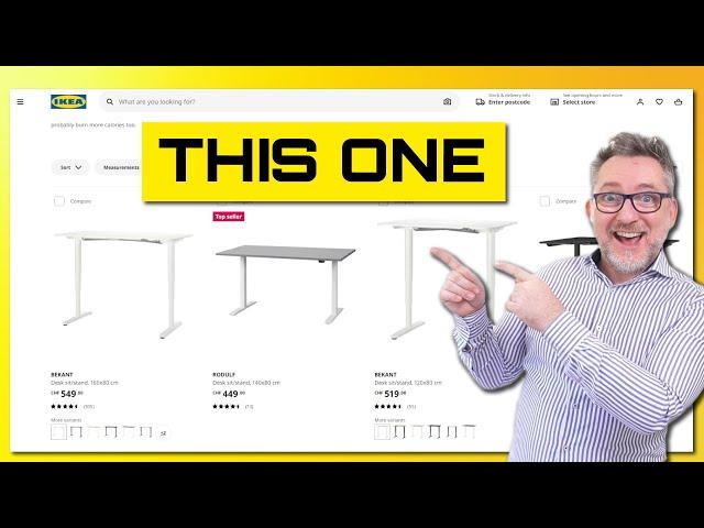 I finally got an IKEA ELECTRIC STANDING DESK in 2022