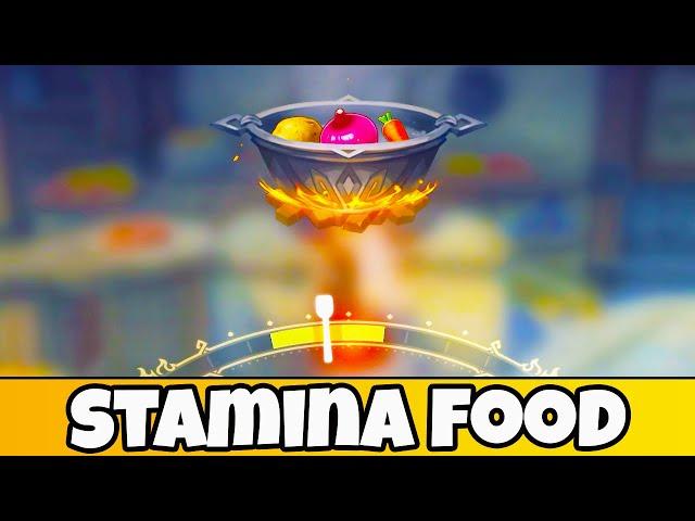 GENSHIN IMPACT TIPS | MORE STAMINA WITH FOOD | Barbatos Ratatouille