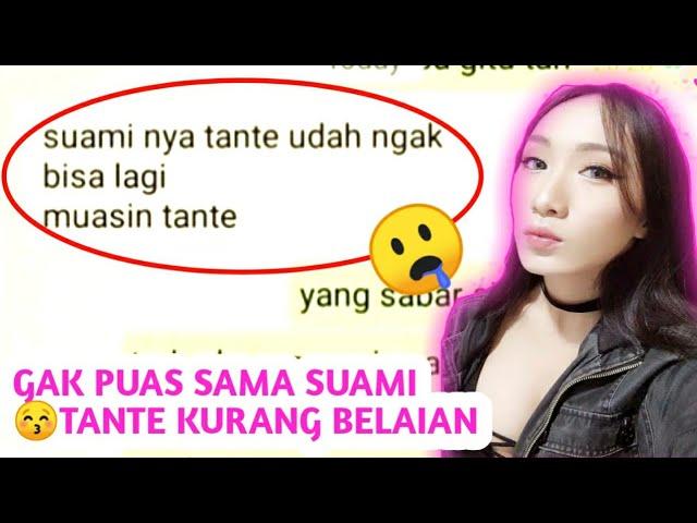 SUAMI KURANG JOSS  TANTE MINTA DIPUASIN WIKWIK NGEUE MANTAB2