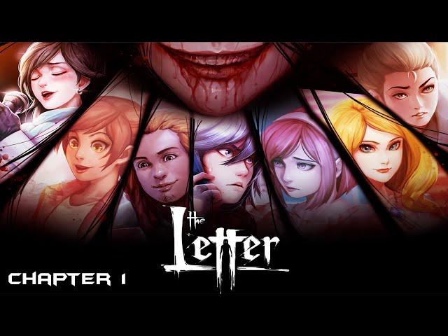 The Letter - Horror Visual Novel | Chapter 1 | Walkthrough No Commentary