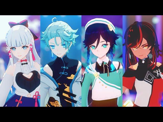 【MMD|Genshin Impact】MORE【Venti/Chongyun/Xinyan/Ayaka】