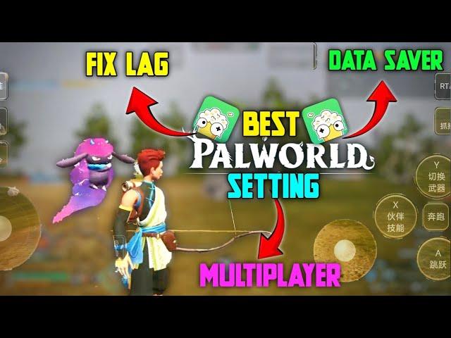 BEST SETTINGS FOR PALWORLD MOBILE  3839 Cloud Gaming Palworld fix lag