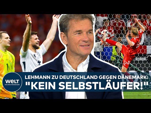 Euro 2024: Germany's next opponent! Denmark "...team with international class!" Lehmann