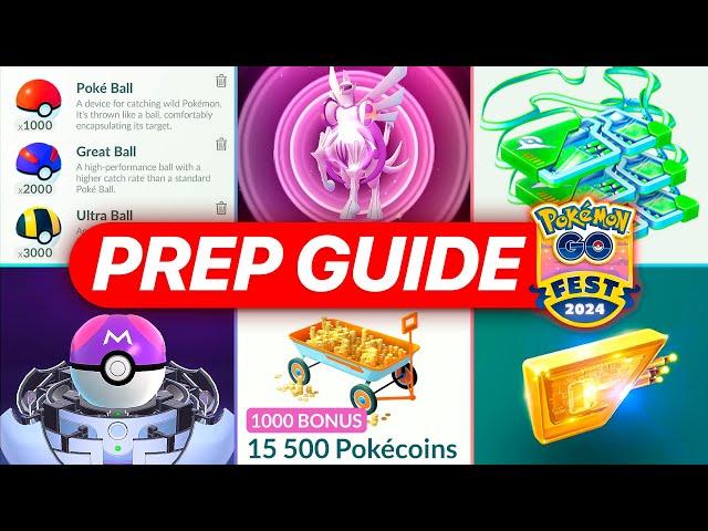 How to be READY for Pokémon GO Fest 2024!