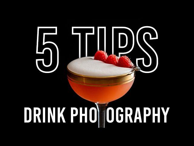 5 Tips for Beverage Photography with Jordan Hughes