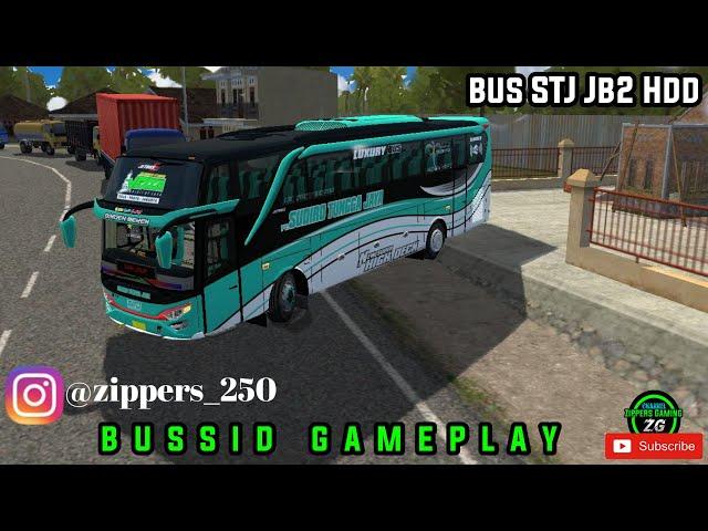 Bus Simulator Indonesia - Bus STJ Jb2 Hdd - Bussid Mod Gameplay