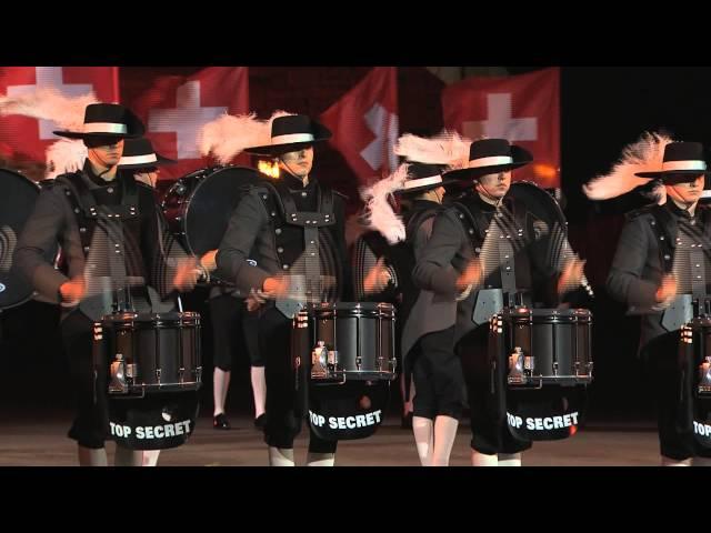 Top Secret Drum Corps @ Royal Edinburgh Military Tattoo 2015!