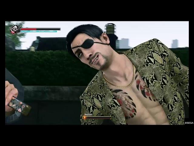 YAKUZA KIWAMI 2 Majima knife 1 vs 3 heat move