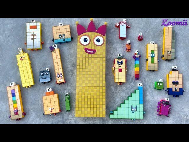 Looking for BIG Numberblocks NEW ASMR - Numberblocks Satisfying Video #6