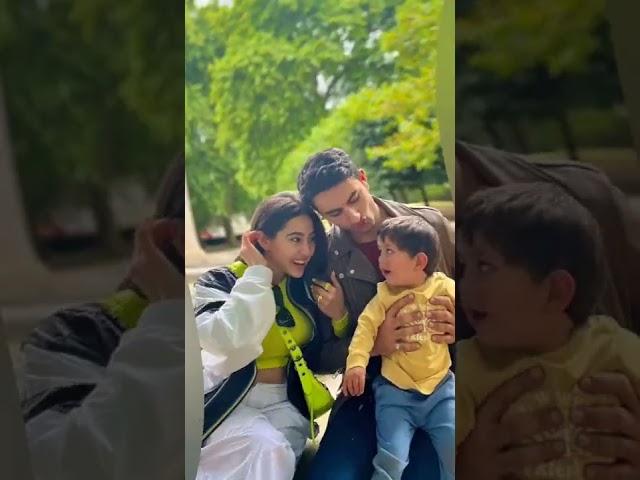 Taimur Ali Khan & Ibrahim Khan, Sara Ali Khan Saif Ali Khan's daughter and son,️️️️ #familytime