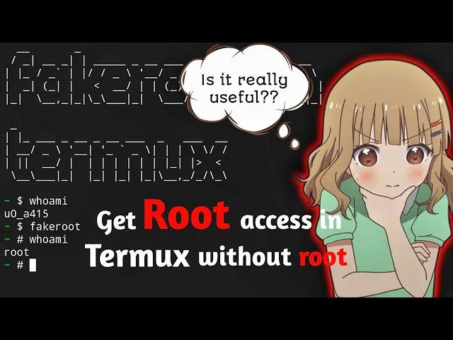 Fakeroot in Termux | Get ROOT access in Termux without root