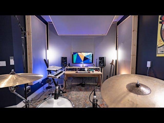 EPIC HOME STUDIO Setup in Garage | RJ Walker ( studio tour )