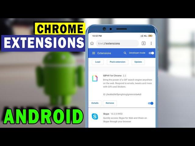 Chrome Extension on Android Smartphone  | Install google chrome extension on Kiwi Browser