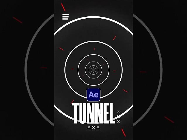 Create Visual Tunnel Loop Motion Graphics in After Effects