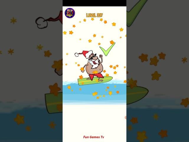 Level 337 Draw Puzzle : Draw Missing Part #draw2save [Zego Global Publishing] Gameplay Fun Games Tv