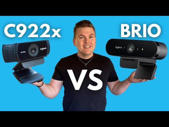 Logitech Brio Vs C922x / C920 (Which is a better webcam for streaming?)