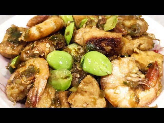 MENU SEDERHANA TAPI NIKMAT !!! RESEP TUMIS UDANG TAHU PETE || MENU HARIAN