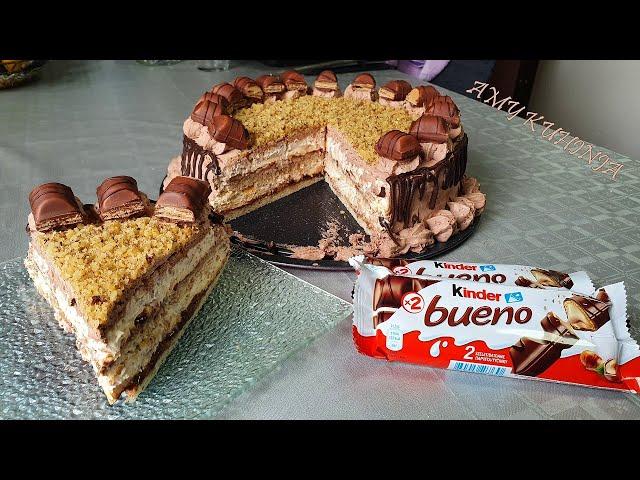 Kinder Bueno cake Recipe for Kinder Bueno cake