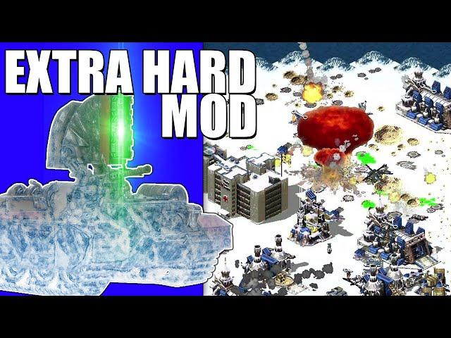 Red Alert 2 -  HELL ON ICE a harder map! - Extra Hard Mod