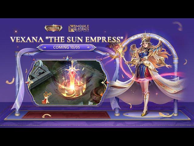 New Collector Skin | Vexana "The Sun Empress" | Mobile Legends: Bang Bang