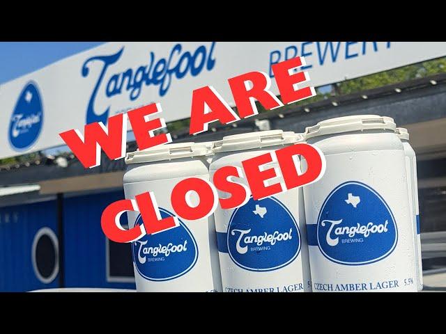 I'm Closing My Brewery