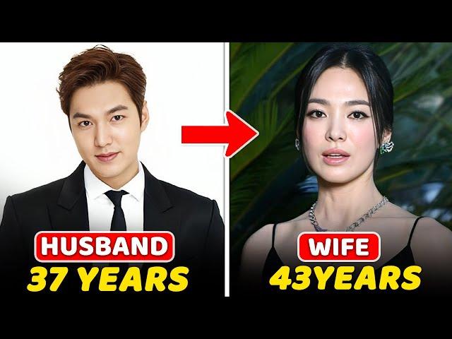 10 Korean Actors Who Married Older Women || Lee Min Ho || Song Hye Kyo