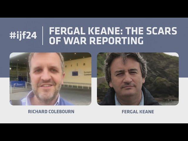 Fergal Keane the scars of war reporting