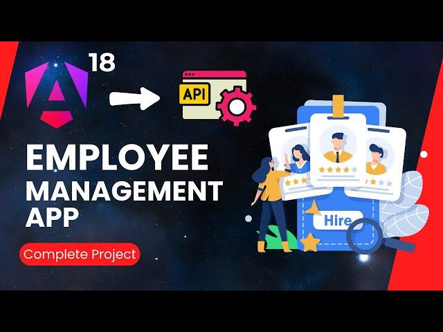 Employee Management System Angular 18 | Angular 18 Project