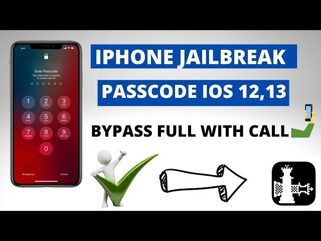 IPHONE 6 AL X JAILBREAK PASSCODE IOS 12, 13, CHECKRA1N PATCHER, BYPASS FULL CON LLAMADAS BY EFT.