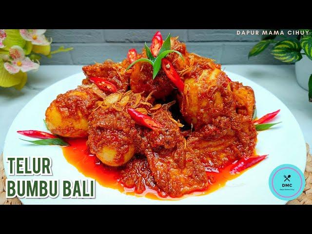 Resep TELUR BUMBU BALI || Cocok untuk Teman Nasi || GURIH ENAAK & BERGIZI || Bikin KETAGIHAN...!! 