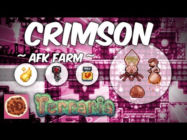 Terraria Crimson Key Farm | 1.3 AFK Farm | Ichor | Mimic | Vitamins