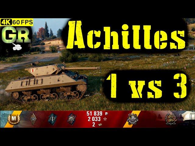 World of Tanks Achilles Replay - 5 Kills 3.4K DMG(Patch 1.4.0)