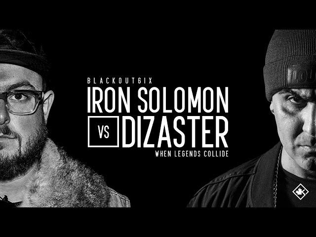 KOTD - Rap Battle - Iron Solomon vs Dizaster | #BO6ix