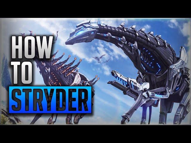 STRYDER HOW TO! Everything You Need To Know! | New Genesis 2 DLC | Ark: Survival Evolved