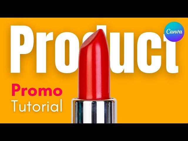 Canva Animated Product Slideshow Tutorial for Creative Video Ads | Creative Product Promo