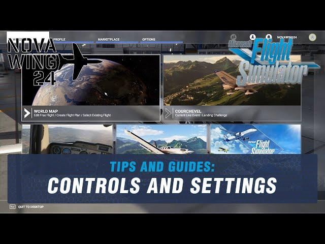 Microsoft Flight Simulator Tips and Guides - Controls and Settings